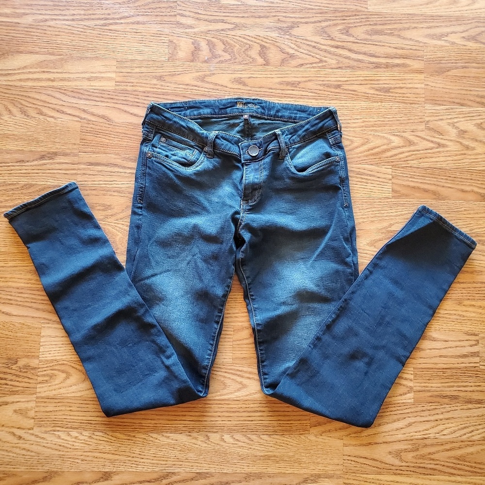 KFTK | Diana Dark Wash Skinny Jeans